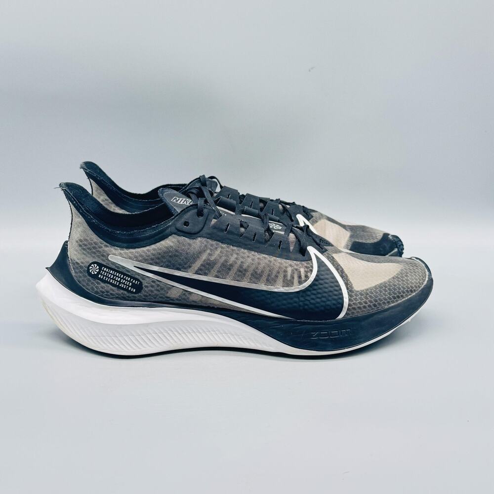 Nike Shoes Womens 10 Black White Zoom Gravity Trainer Running Athletic Sneakers